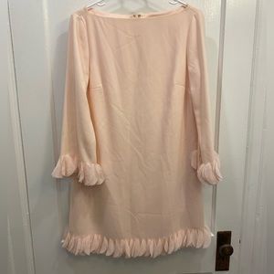 Pale pink petal dress